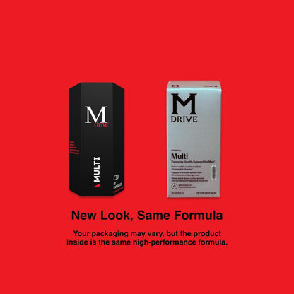 Mdrive Elite Multi - Natural Energy, Strength, Stress Relief, Lean Muscle, Immune Health Support from Zinc, Selenium, Manganese & Vitamin D, Enzymes for Digestive Support