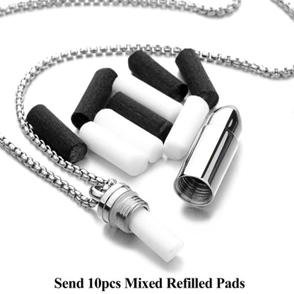 Experience Tranquility Everywhere with Our Premium Aromatherapy Essential Oil Diffuser Necklace