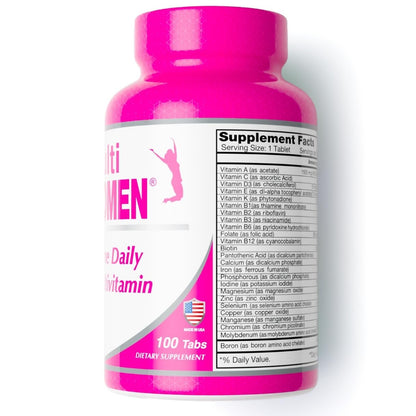 ALFA VITAMINS Multi Men Vitamins Dietary Supplement with Essential Vitamins & Minerals for Men - Amino Acids + Antioxidants - 100 Tablets