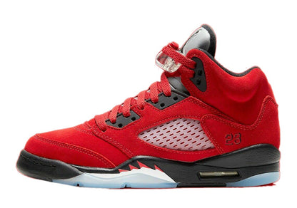 Jordan Mens Air 5 Retro DA1911 102 Fire Red Silver Tongue 2020 - Size 8