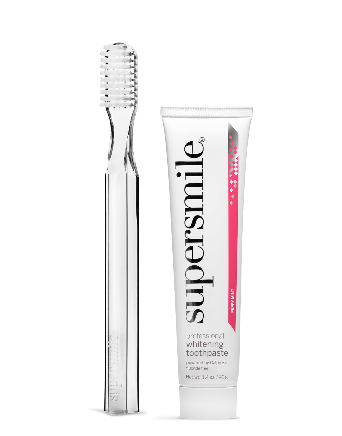 Supersmile Fluoride-Free Whitening Kit, Citrus Blast, 1.4 Oz Travel