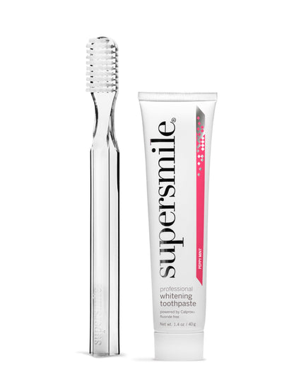 Supersmile Fluoride-Free Whitening Kit, Citrus Blast, 1.4 Oz Travel