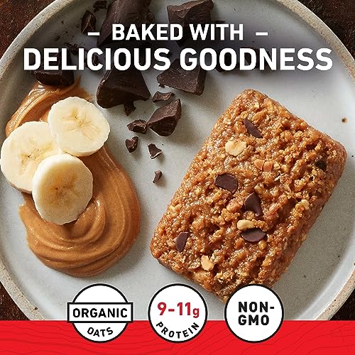 Clif Bar - Peanut Butter Banana with Dark Chocolate Flavor - Made with Organic Oats