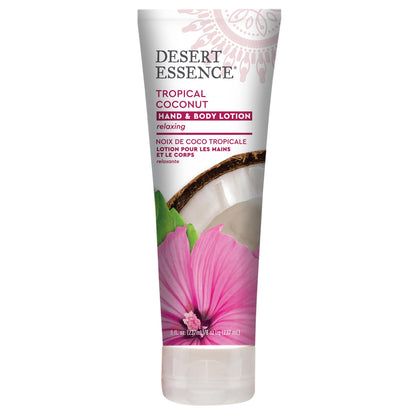 Desert Essence Organic Coconut Hand and Body Lotion 8 fl. oz.