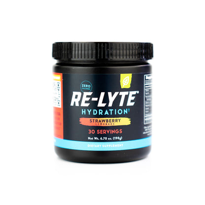 REDMOND Re-Lyte Electrolyte Drink Mix, Mixed Berry, 30 serving SMALL 6.88oz jar