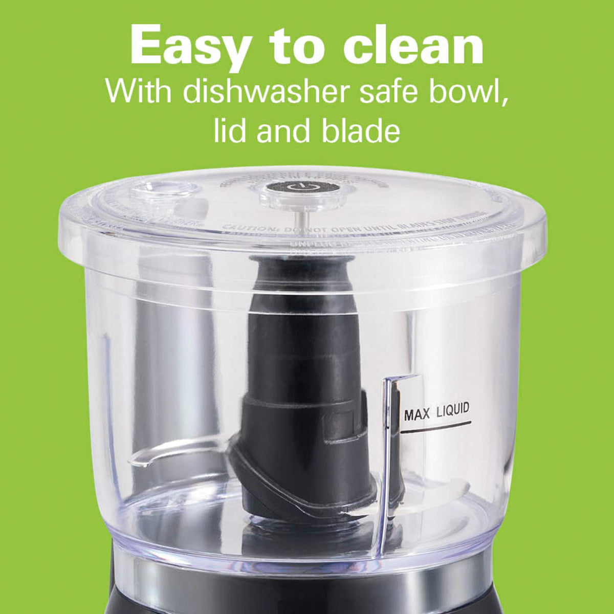 Hamilton Beach Electric Vegetable Chopper & Mini Food Processor, 3-Cup, 350 Watts