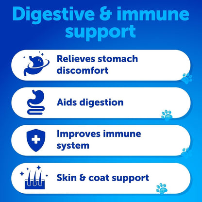 Dog Allergy Relief + Probiotics for Dogs Bundle - Itch Relief for Dogs - Fish Oil - Omega 3 - Itchy Skin Relief - Seasonal Allergies - Anti Itch Support & Hot Spots - Dog Probiotics and Digestive Enzy