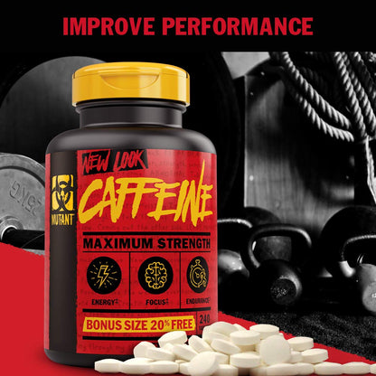 Mutant Caffeine - Pure, Restore Mental Alertness or Wakefulness When Fatigued