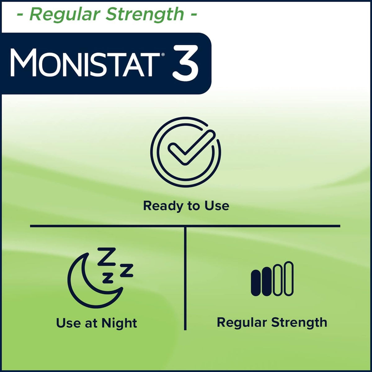 Monistat 3 Cream, 3-Day Treatment for Women: 1x Reusable Applicator & 1x 25g External Anti-Itch Cream Bundle (Pack of 2)