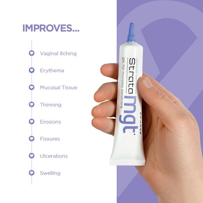 StrataMGT Vaginal Moisturizer - Non-Hormonal & Non-Steroidal- Post Menopause Support
