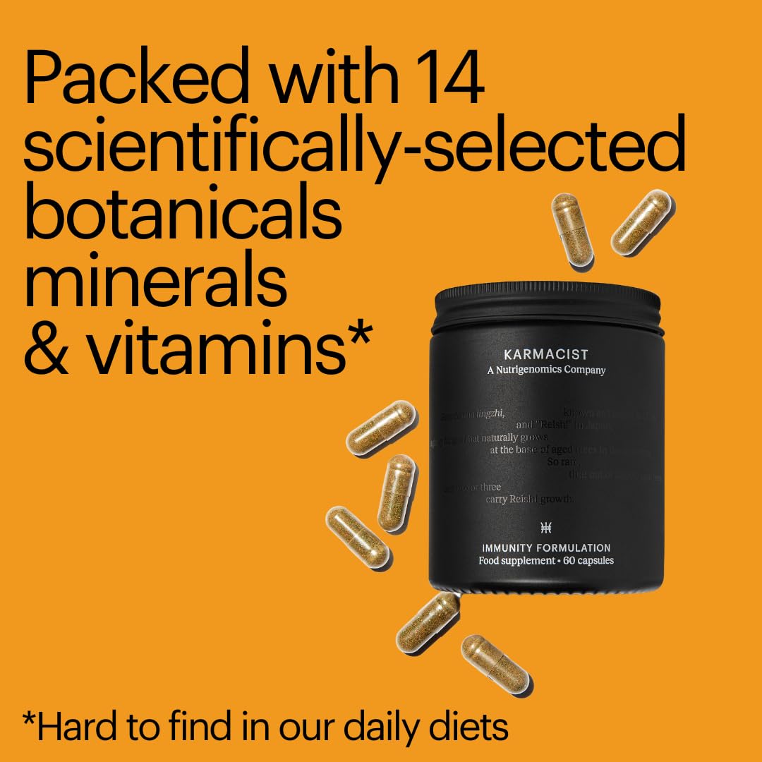 Immunity System Booster Supplement Promoting Natural Defence with Reishi & Amla