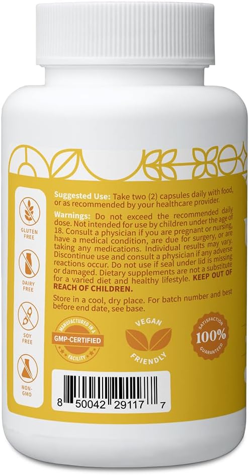 Pattern Wellness Uric Acid Support Supplement – Supports Uric Acid Balance & Joint Wellness – Herbal Formula – 3rd Party Lab Tested – 60 Veggie Capsules
