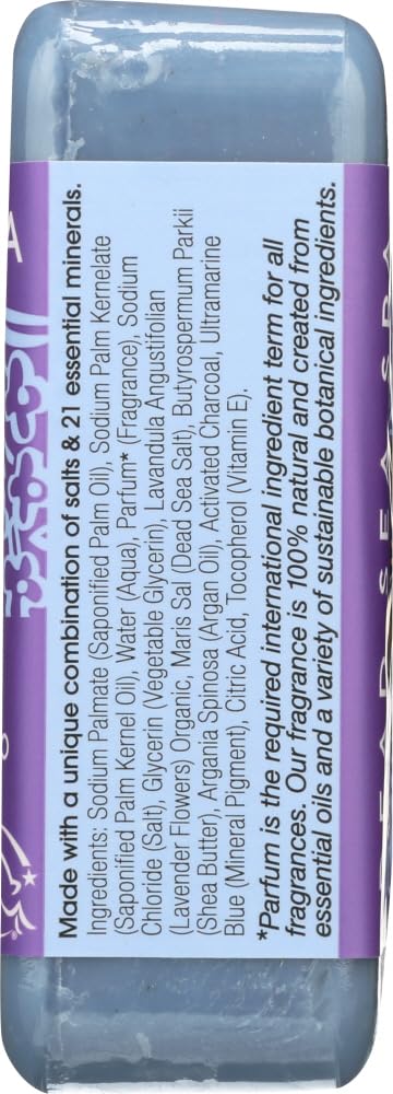 One With Nature Dead Sea Mineral Soap, Lemon Sage, 7-Ounces (Pack of 6)