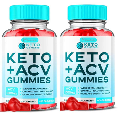 Keto Genesis ACV Gummies - Advanced Weight Loss, Genesis Keto Ketones Apple Cider 