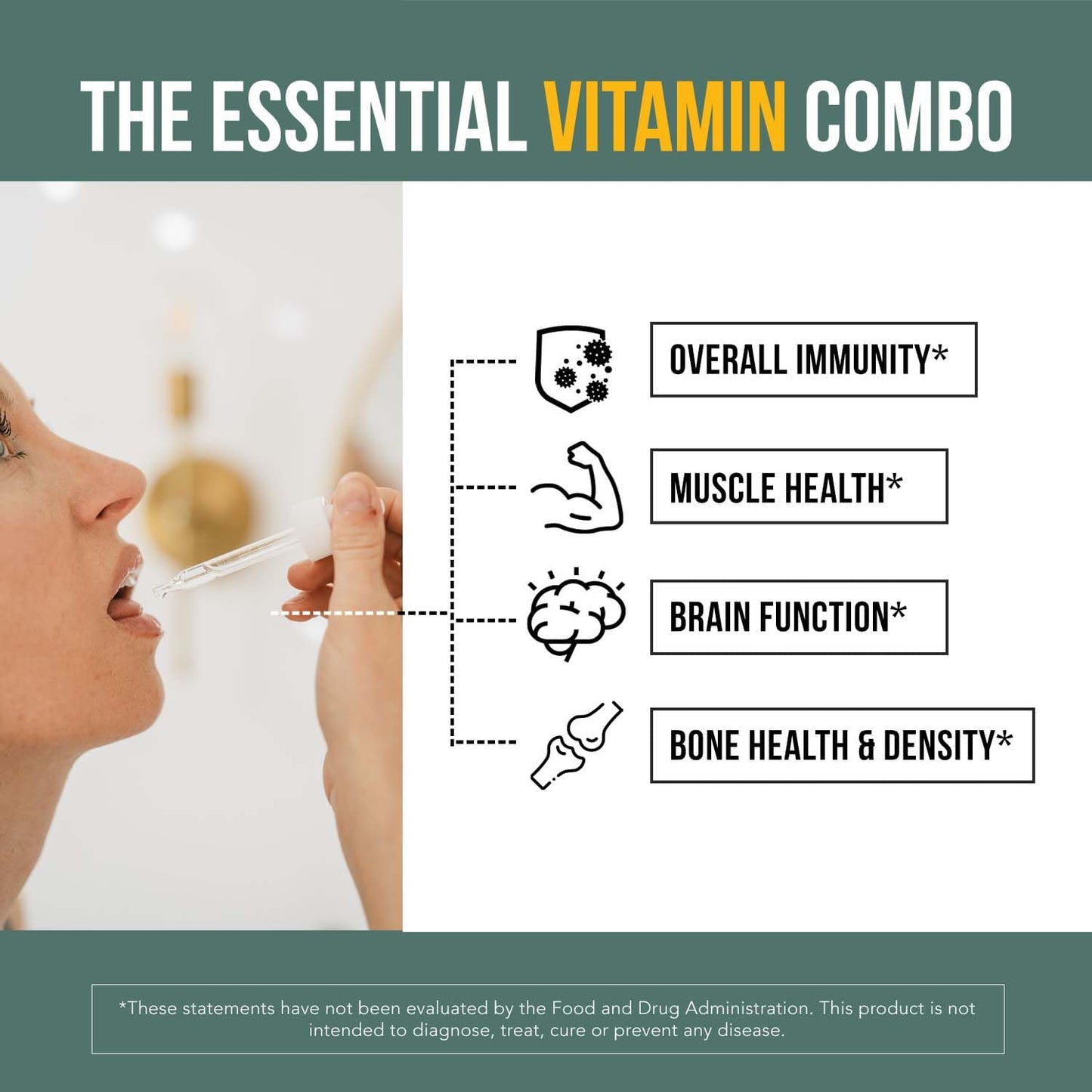 Organic Plant D3 K2 vitamin 10000 iu - All-Trans MK7 from MenaQ7 (120 mcg K2) - 100% Organic & Plant-Based Sublingual D3 Drops 10,000 iu (Cholecalciferol), 100% Vegan - Supports Immunity, Bone, Brain