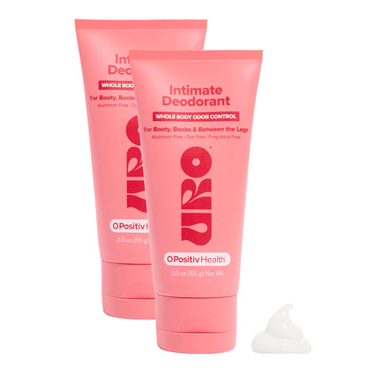 URO Intimate Deodorant – Aluminum Free, Odor & Chafing Control – 3 Oz