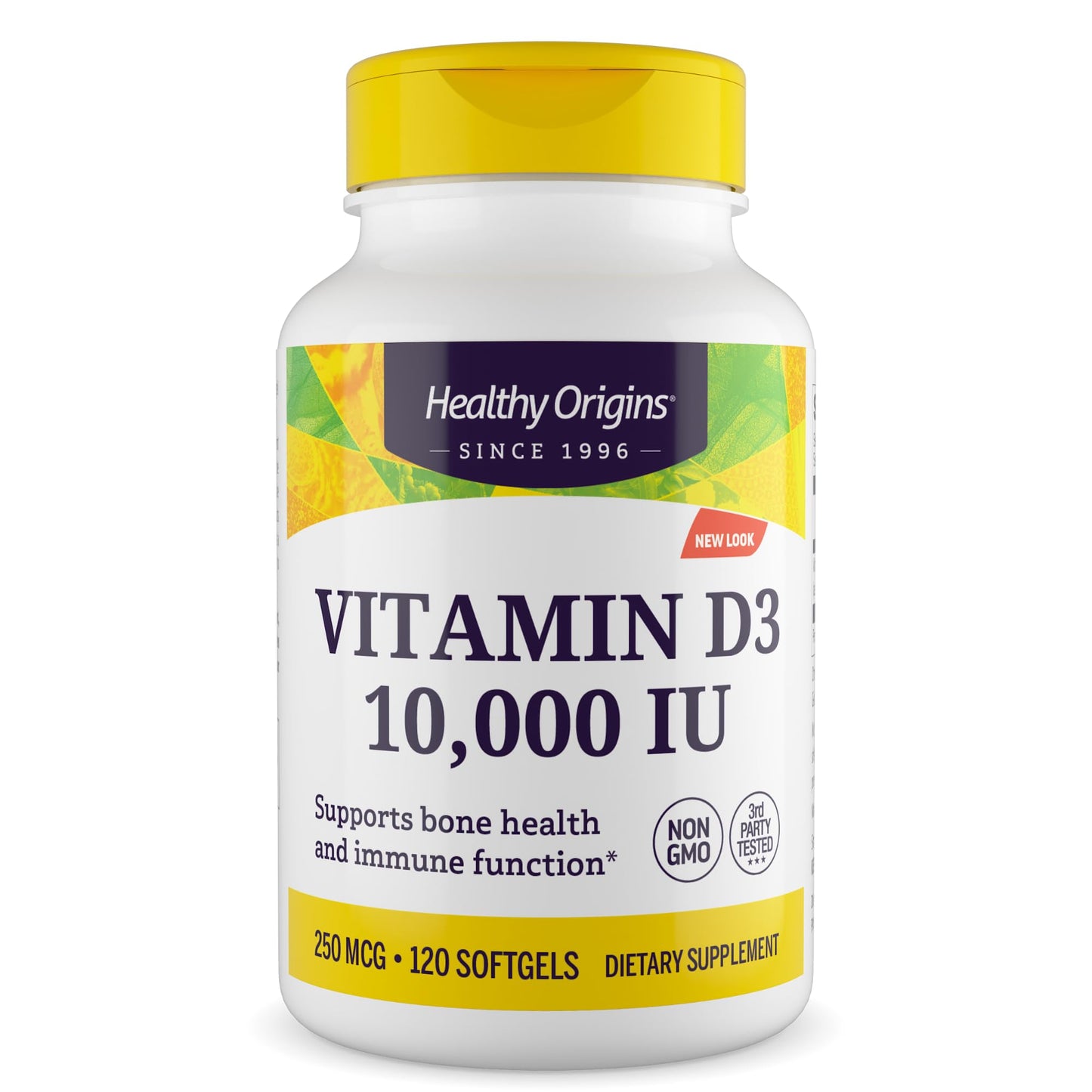 Healthy Origins Vitamin D3 10,000 IU 250 mcg, 360 Softgels