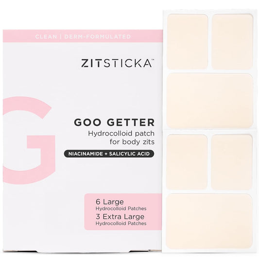 ZitSticka Large Pimple Patches for Face and Body, 9 Count