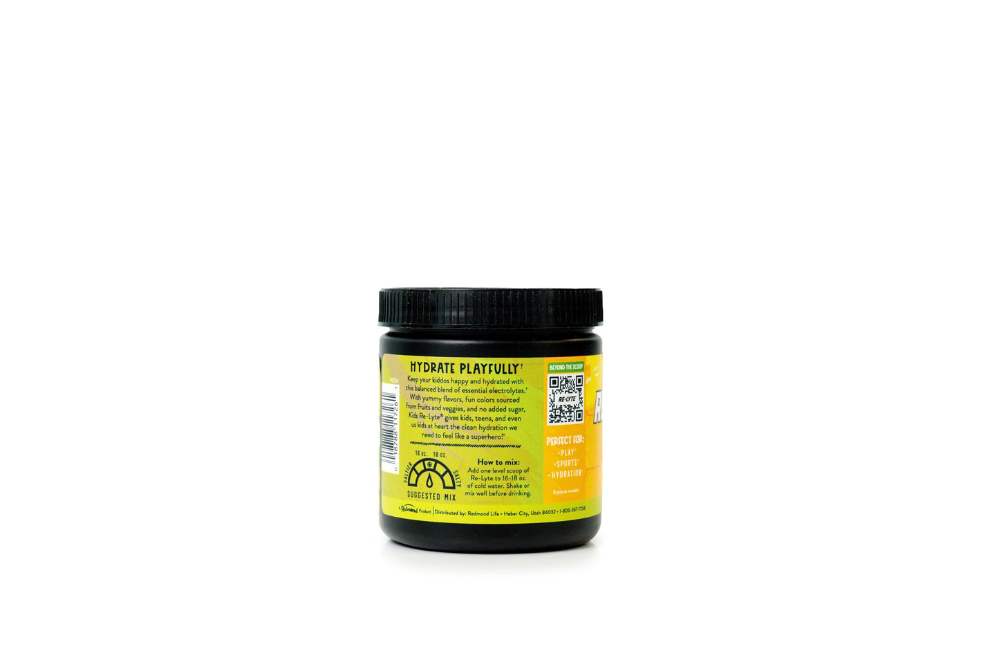 REDMOND Re-Lyte Kids Hydration Electrolyte Mix Powder, Pink Lemonade 7.62 oz