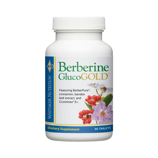Dr. Whitaker’s Berberine GlucoGold Supplement with Berberine and Cinnamon