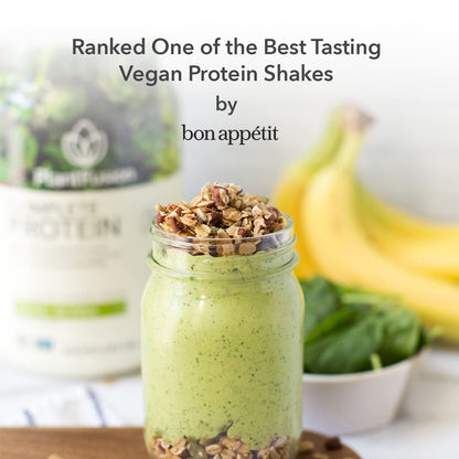 PlantFusion Complete Vegan Protein Powder - Plant Based Protein Powder With BCAAs
