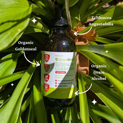 SPRIGS Echinacea and Goldenseal Root Extract 4oz