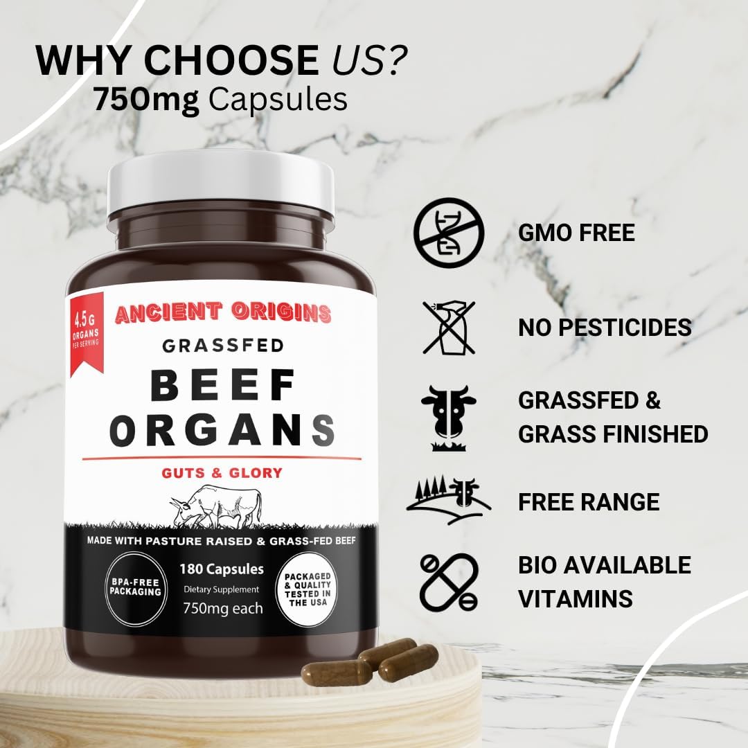 Ancient Origins Beef Organs and Bone Marrow Combo Pack