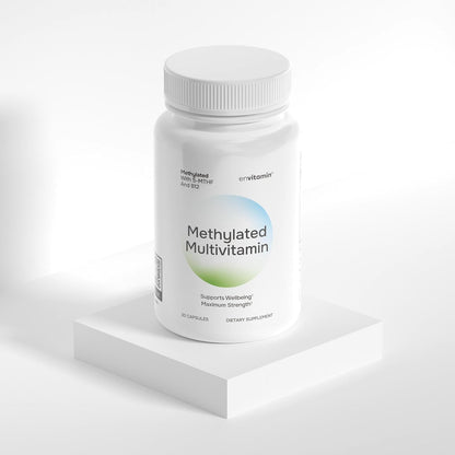 envitamin Methylated Multivitamin Multimineral Complex with L Methylfolate, Methylated B12, 5-MTHF, Inositol, and Lycopene