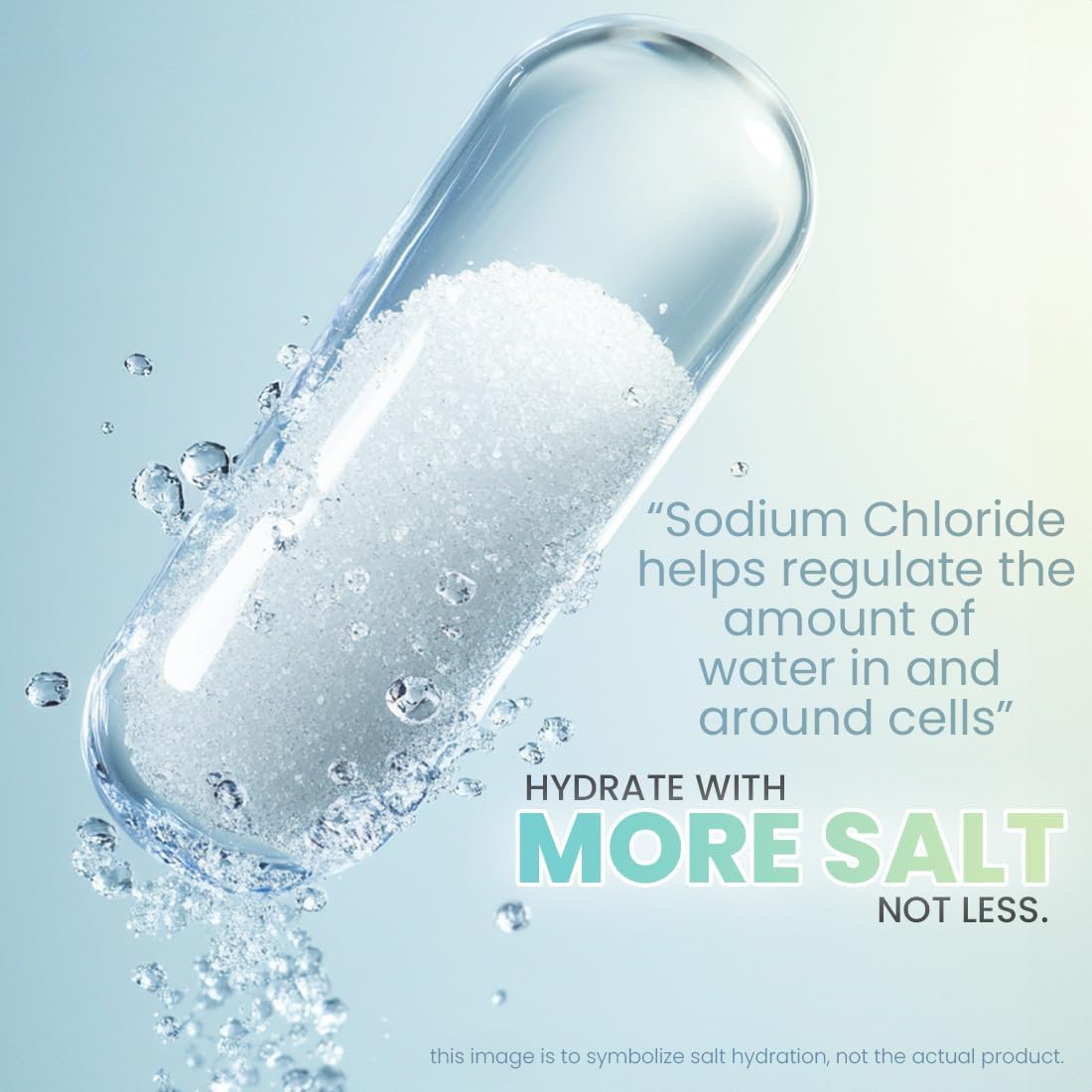 Electrolyte Capsules with 1000mg Sodium, Potassium & Magnesium, 90 Count | Formulated with chloride mineral salts and glycinate. Zero sugar, no mixing, convenient capsules, 30 servings
