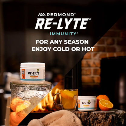 REDMOND Re-Lyte Immunity, Multivitamin Supplement Mix (Pinapple Orange)