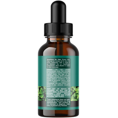 Organic Oregano Oil Drops - Super Concentrated Liquid Oil of Oregano with Carvacrol 60% for Digestion & Immune Support- Liquid Herbal Extract Tincture for Immune Strength & Healthy Intestines -1 Fl Oz
