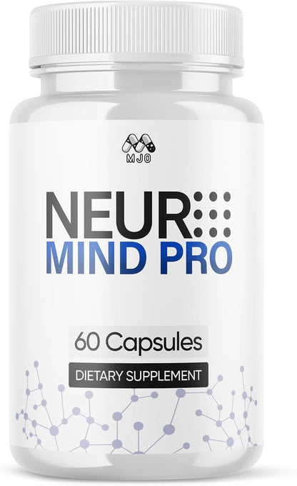 Neuro Mind Pro Capsules, Premium Formula NeuroMind Pro 1-Pack, 60 Capsules