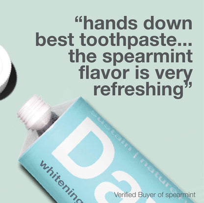 Davids Fluoride Free Toothpaste Teeth Whitening SLS Free Peppermint 5.25oz