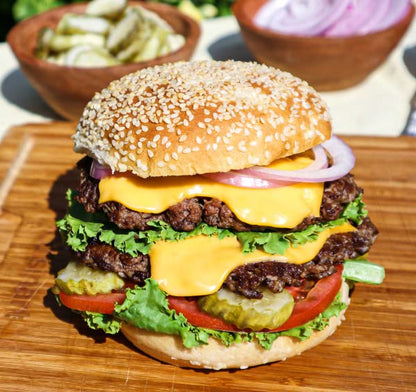 Cuisinart CSBK-400, Smashed Burger Kit, Cast Iron , 6" Patty
