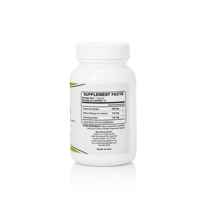 Leptin Syn3rgy (Green Tea, African Mango, Ginseng) - 60 Capsules