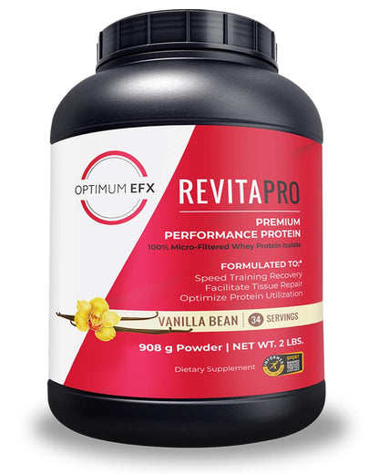 OPTIMUM EFX RevitaPRO, Premium Performance Protein, 100% Micro-Filtered Whey 