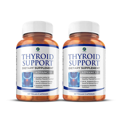 1 Body Thyroid Support for Women & Men, Iodine & Selenium Supplement