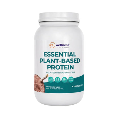 Reignite Wellness by JJ Virgin | Vanilla Plant-Based All-in-One Shake | New & Improved Formula Plant Protein Powder, Vitamins, Minerals, Greens & Aminos | 20g of Plant Protein | 30 Servings