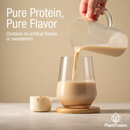 PlantFusion Complete Vegan Protein Powder - Plant Based Protein Powder With BCAAs