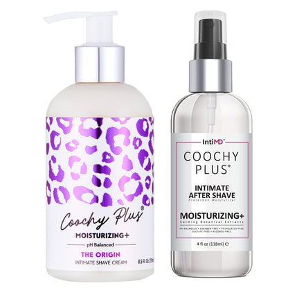 Coochy Plus Intimate Shaving Complete Kit - THE ORIGIN & Organic After Shave Protection