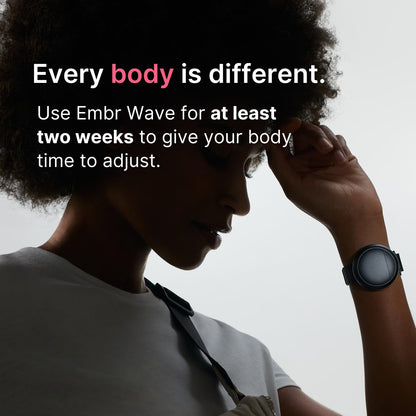 Embr Wave Cooling and Warming Wristband - Personalized Thermal Relief - Manage Hot Flashes, Night Sweats