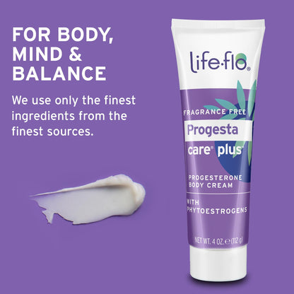 Life-Flo Progesta-Care Plus, Progesterone Cream for Women with 20mg USP Progesterone & Phytoestrogens