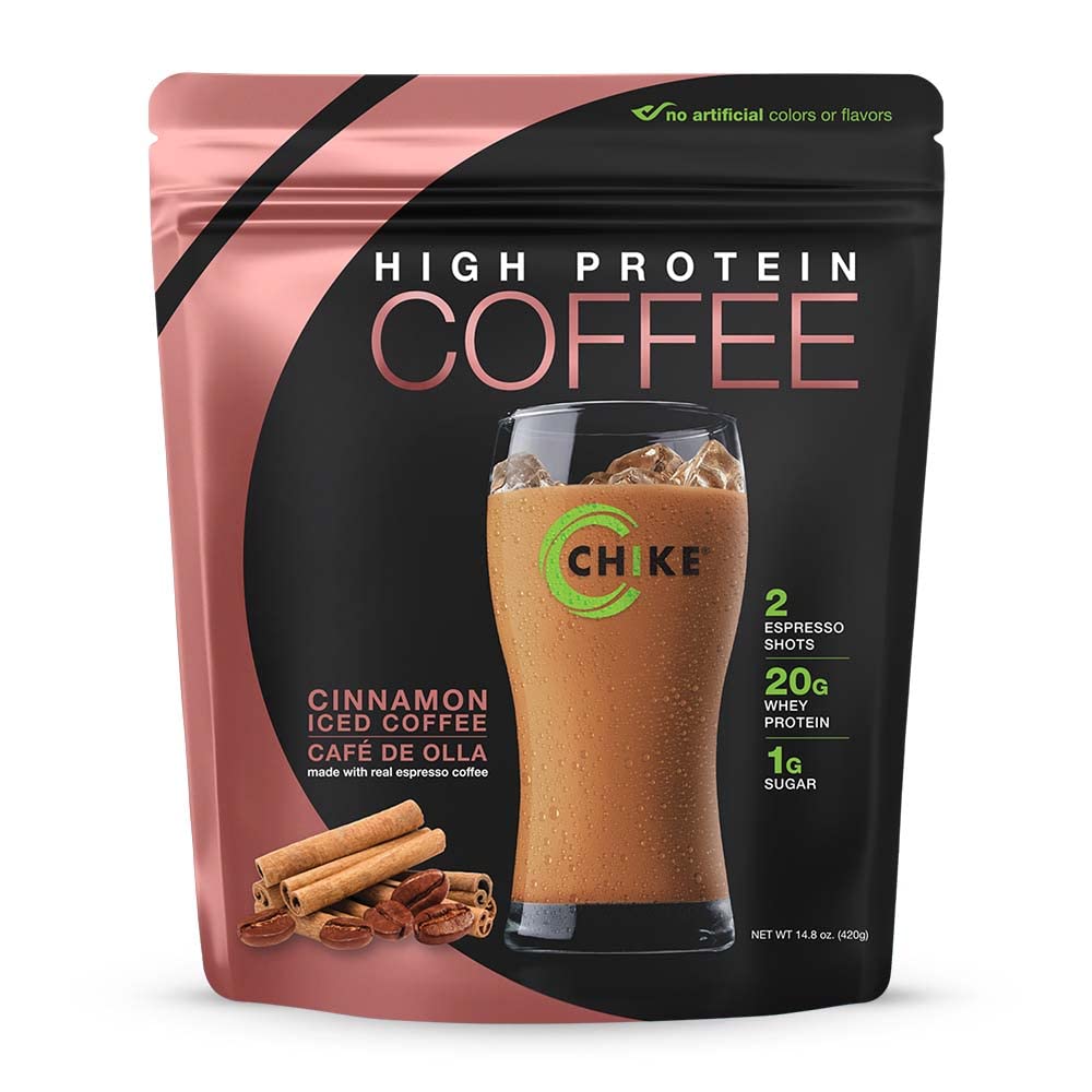 Chike Cinnamon High Protein Iced Coffee, 20 G Protein, 2 Shots Espresso, 1 G Sugar