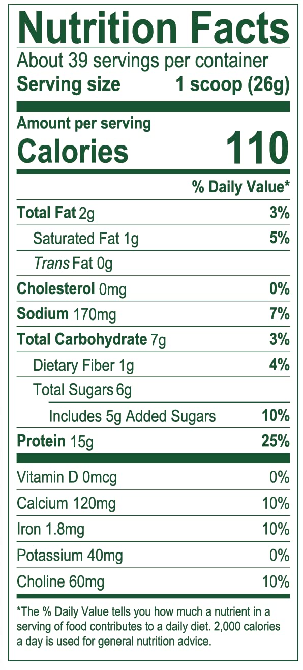 Vega Protein Made Simple Protein Powder, Vanilla - Stevia Free, Vegan, Plant Based