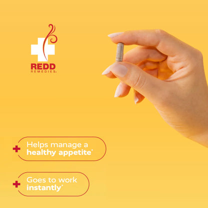Redd Remedies Crave Stop, Helps Manage Sugar Cravings and Appetite, 60 Vegan Capsules