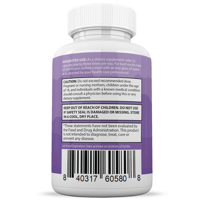 (5 Pack) Ultra Fast Pure Keto Boost Pills 1275MG New & Improved Formula Contains Apple