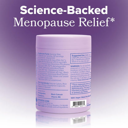MENO Menopause – Relieve Hot Flashes & Night Sweats – 60-Day Supply