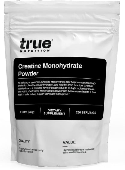 True Nutrition Creatine Monohydrate Powder, 500g