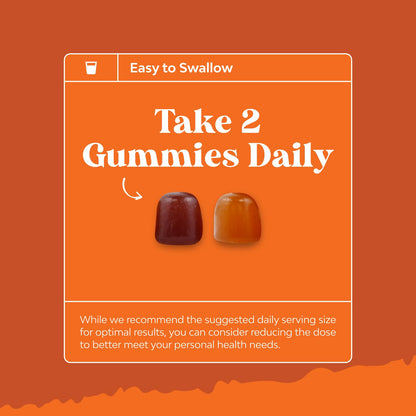 Teen Multivitamin Gummies 12-17 - Teen Boys & Girls Gummy Vitamins for Better Skin, Immune Strength, Mood & Energy Support - Teenage Girl & Boy Supplements with Zn, Mg, Vitamin A, C, D & E - 60 Ct