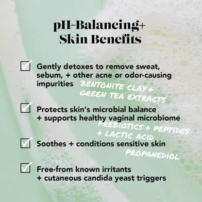 SweetSpot Labs Microbiome Balancing Feminine Wash, Clean, Gynecologist Tested & Approved